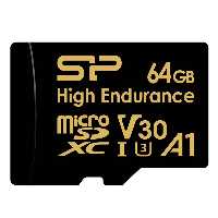 رم میکرو 64 گیگ سیلیکون پاور Silicon Power High Endurance A1 V30 U3 100MB/s