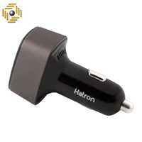 شارژر فندکی 56 وات هترون مدل HCC3210PQ به همراه کابل USB-C