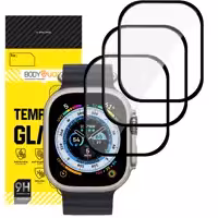 محافظ صفحه نمایش بادیگارد مدل PMMA مناسب برای اپل واچ سری Ultra 49 mm بسته 3 عددی