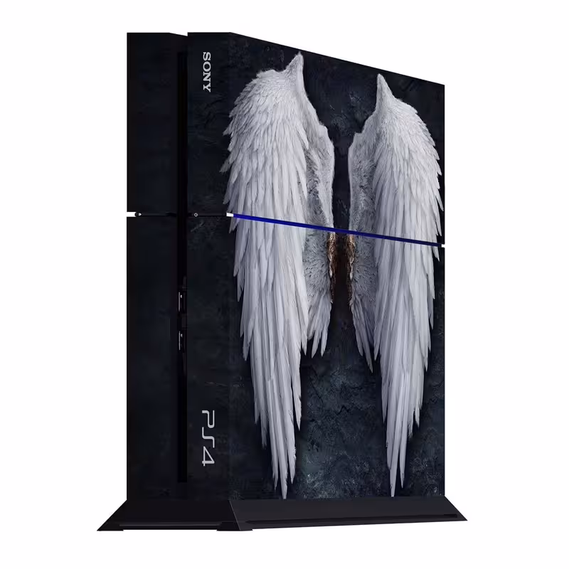 برچسب عمودی پلی استیشن 4 ونسونی طرح Angel Wings