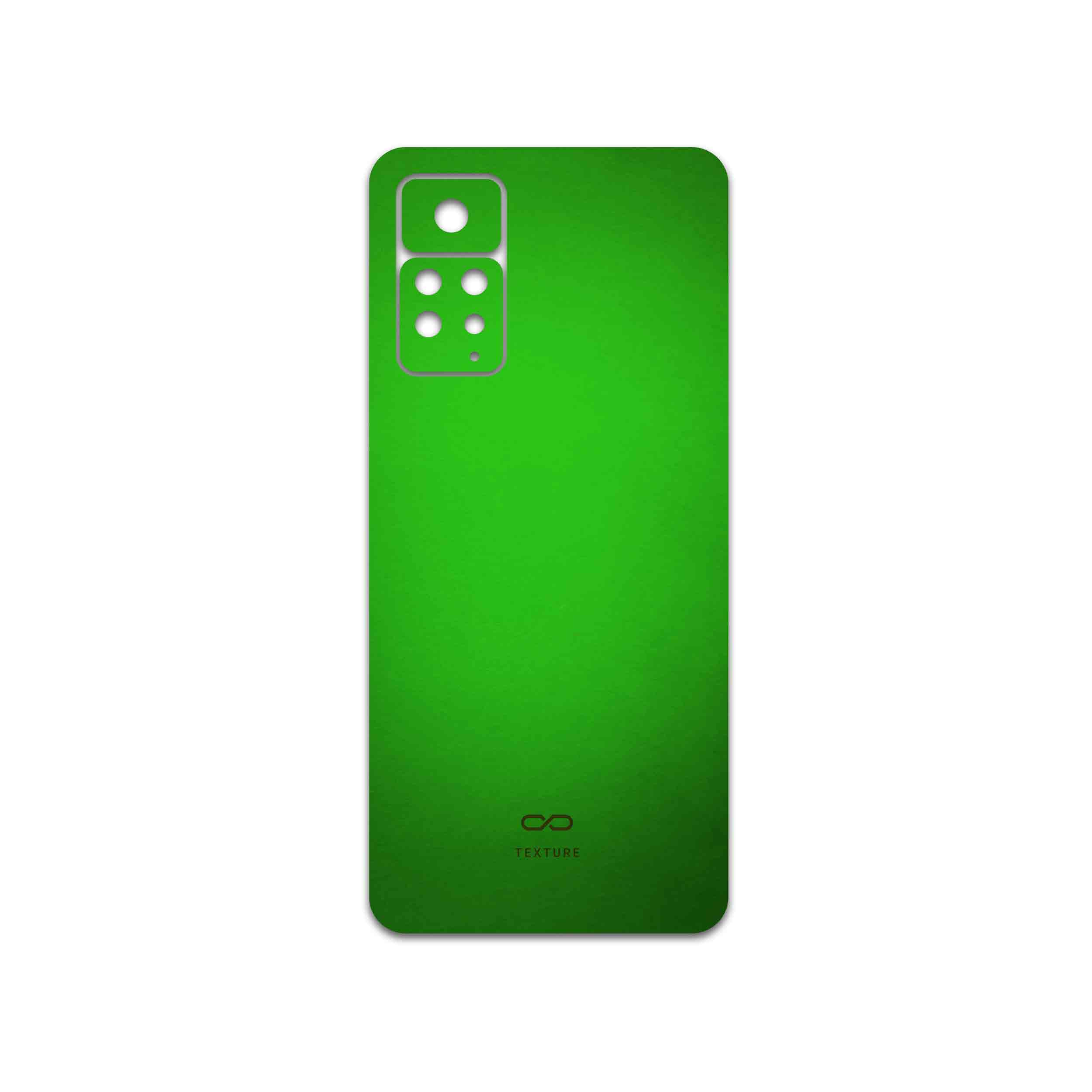 برچسب پوششی ماهوت مدل Metallic-Green مناسب برای گوشی موبایل شیائومی Redmi Note 11 Pro Plus 5G (India)