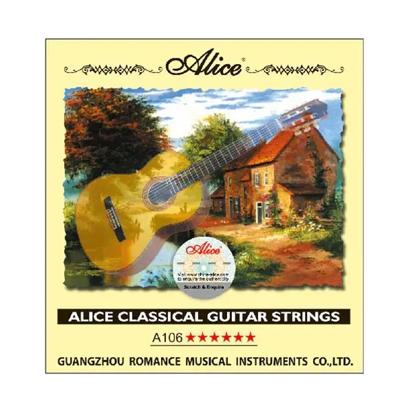 سیم ششم گیتار کلاسیک آلیس مدل 6th کد106