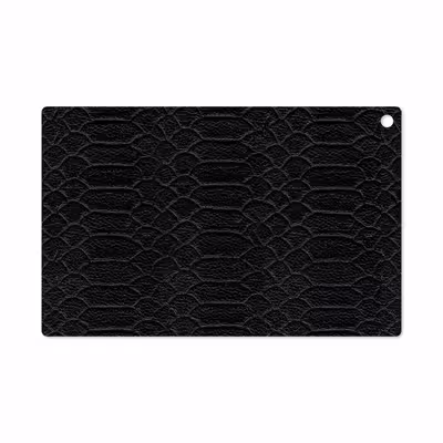 برچسب پوششی ماهوت مدل Black-Snake-Leather مناسب برای تبلت سونی Xperia Z2 Tablet LTE 2014