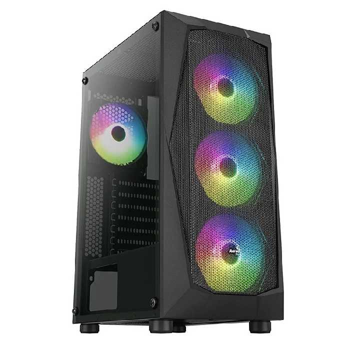 کیس کامپیوتر مسترتک مدل FALCOM GLASS RGB
