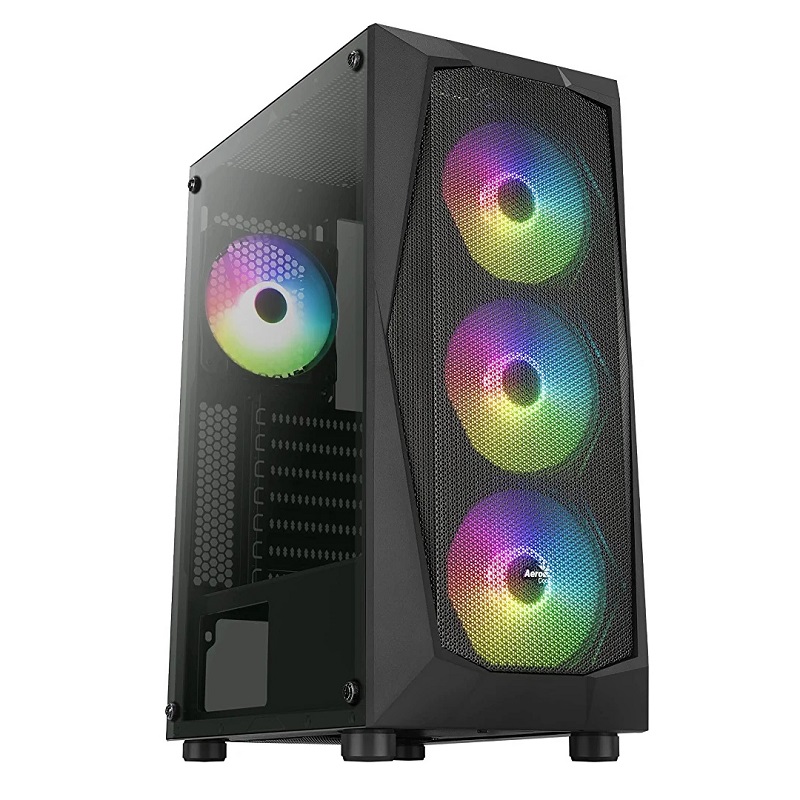 کیس کامپیوتر مسترتک مدل FALCOM GLASS RGB
