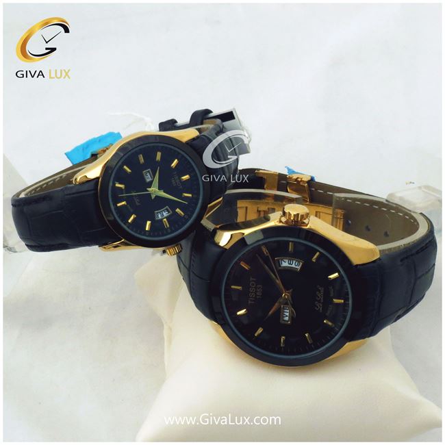 ست ساعت مچی تیسوت دو تقویم