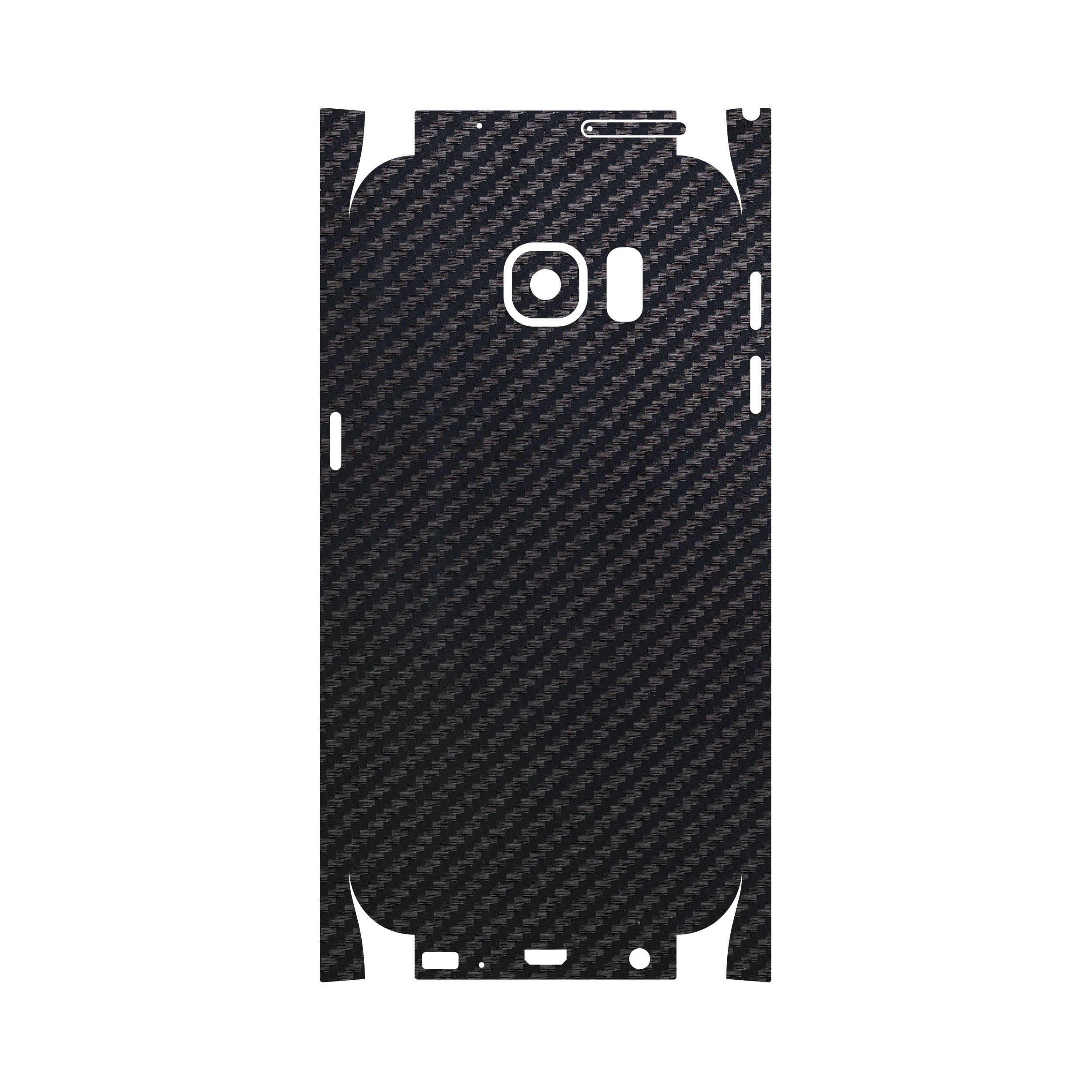 برچسب پوششی ماهوت مدل Carbon-Fiber-FullSkin مناسب برای گوشی موبایل سامسونگ Galaxy S7