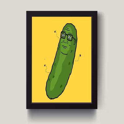 تابلو مدل funny Pickle کد G6-33