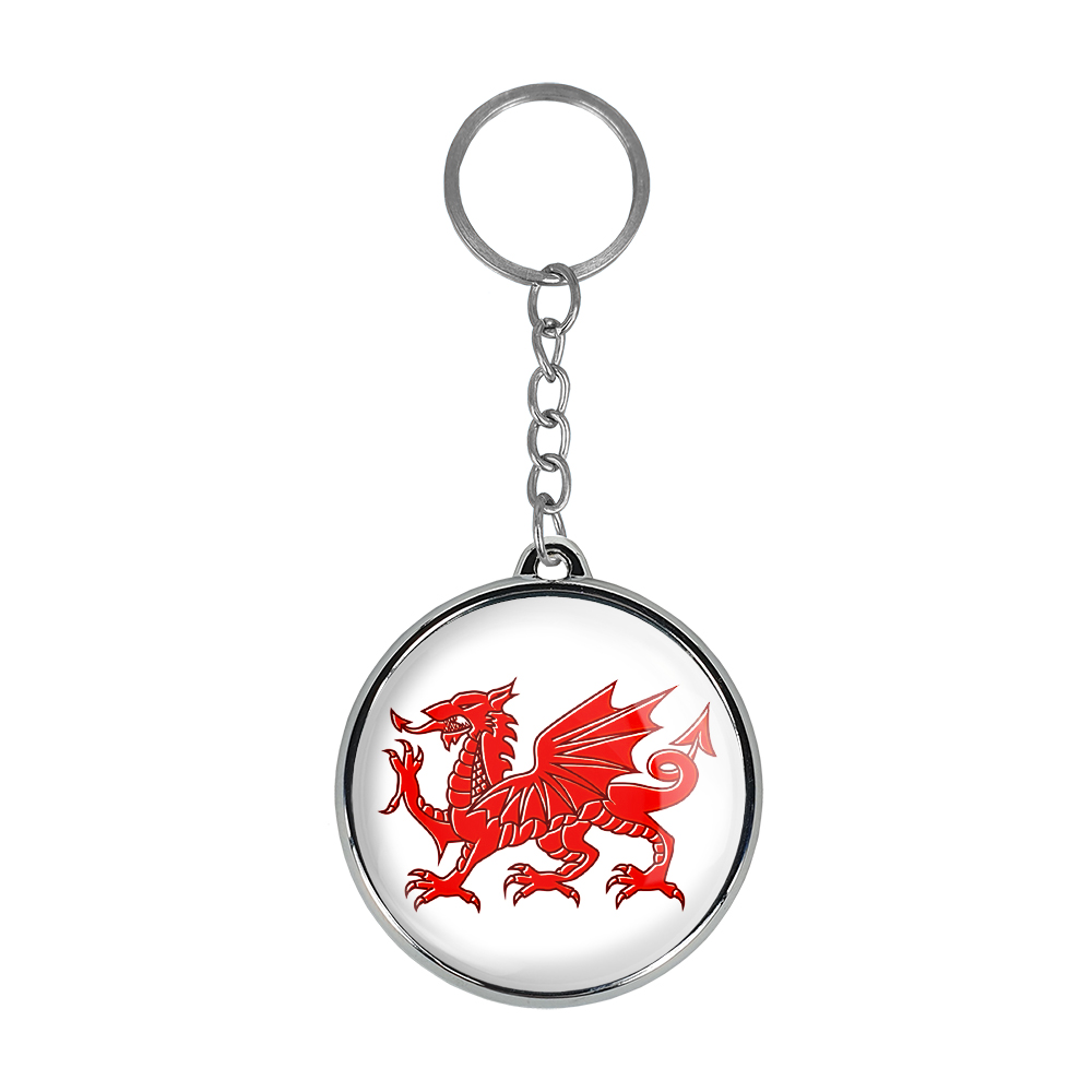 جاکلیدی خندالو طرح پرچم ولز مدل دوطرفه کد 2059220593