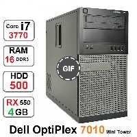 کامپیوتر DELL OPTIPLEX 7010 MT Core i7 3770 گرافیک RX 550