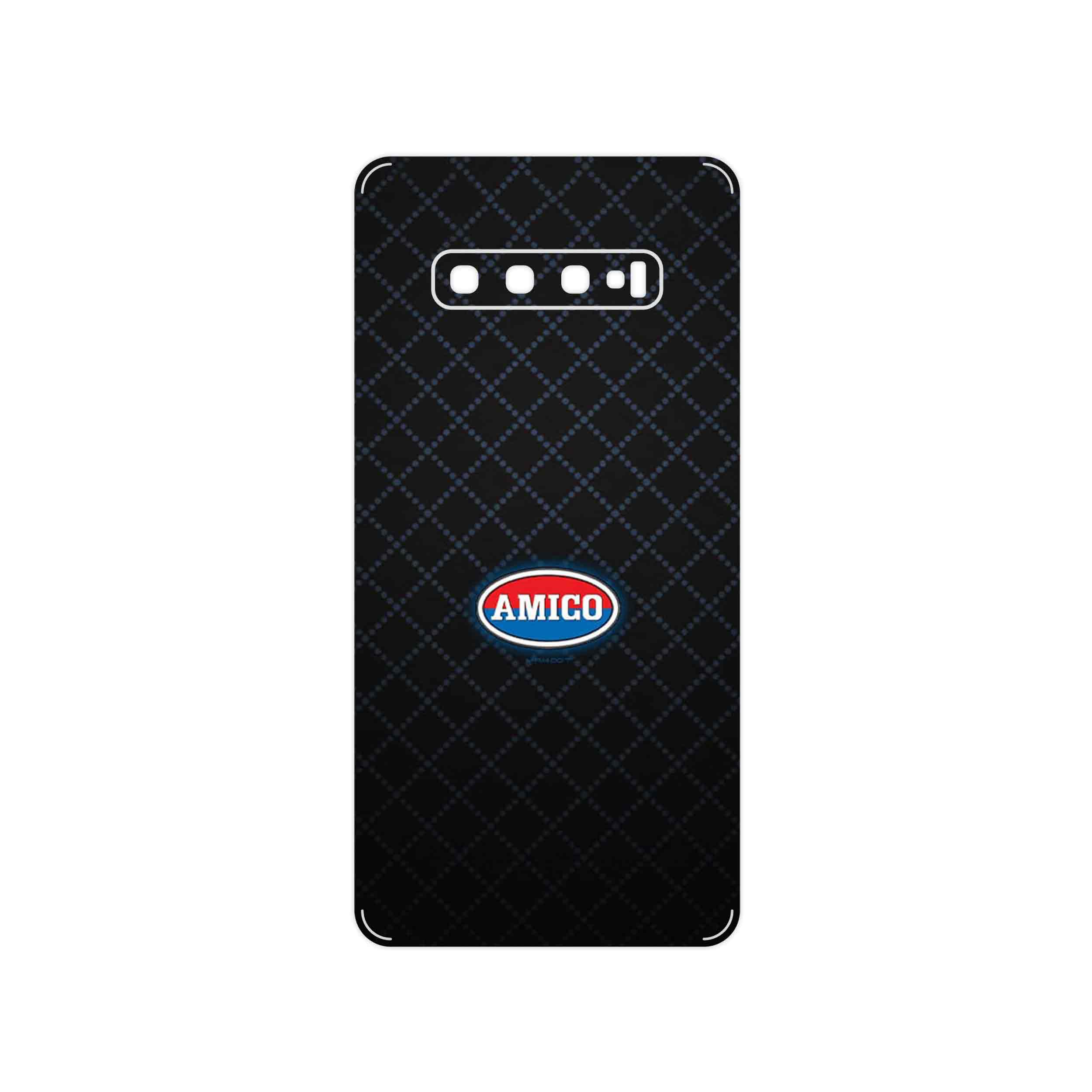 برچسب پوششی ماهوت مدل AMICO مناسب برای گوشی موبایل سامسونگ Galaxy S10 Plus