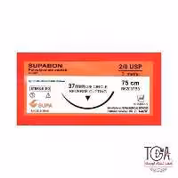 نخ بخیه ویکریل 2/0 کات سوزن 37