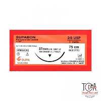 نخ بخیه ویکریل 2/0 کات سوزن 37