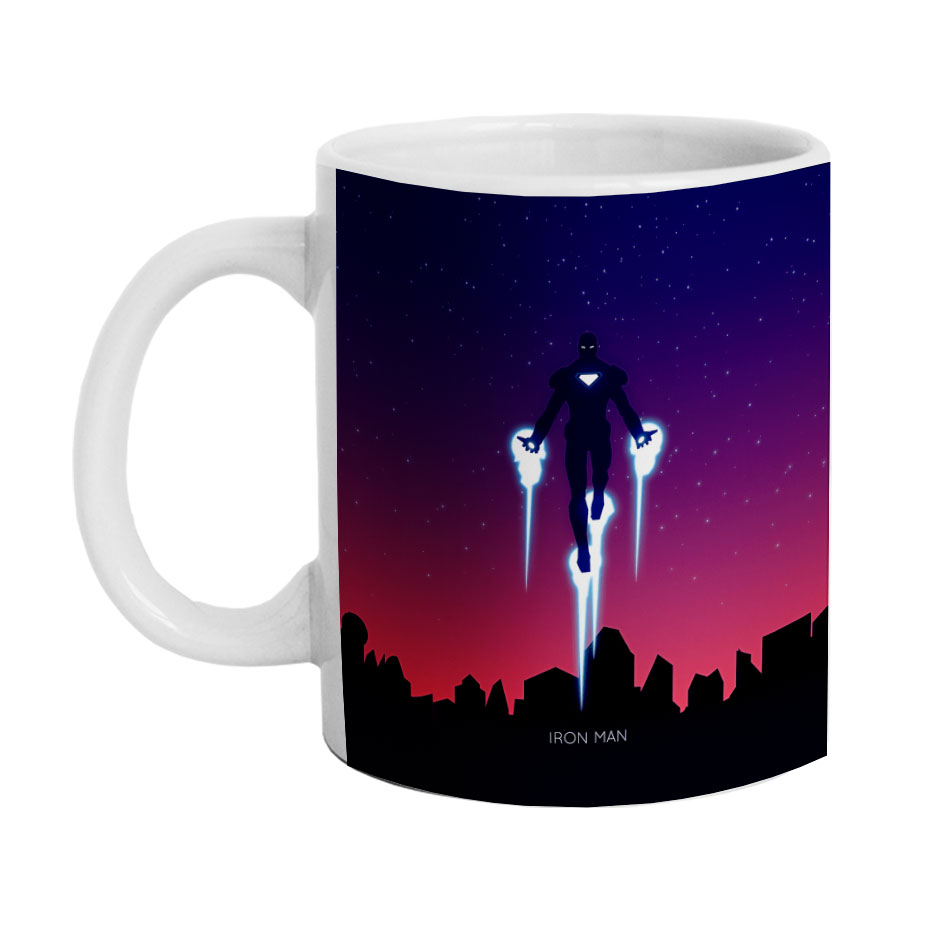 ماگ دارلی طرح مردآهنی Iron Man مدل M505