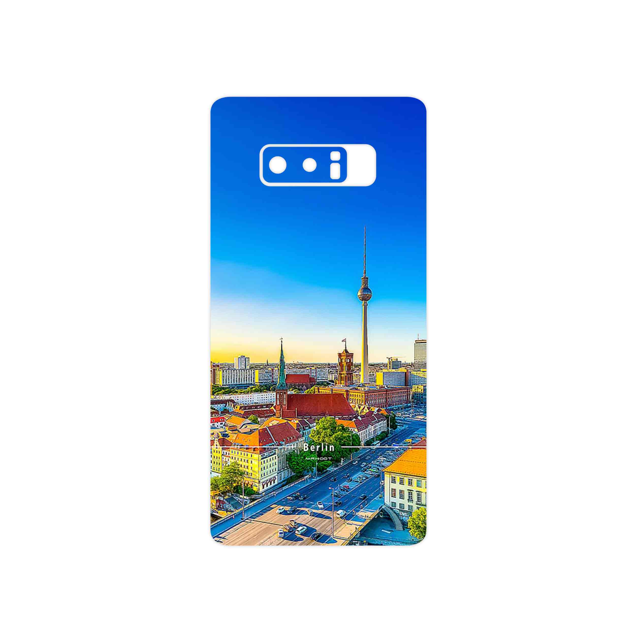 برچسب پوششی ماهوت مدل City of Berlin مناسب برای گوشی موبایل سامسونگ Galaxy Note 8