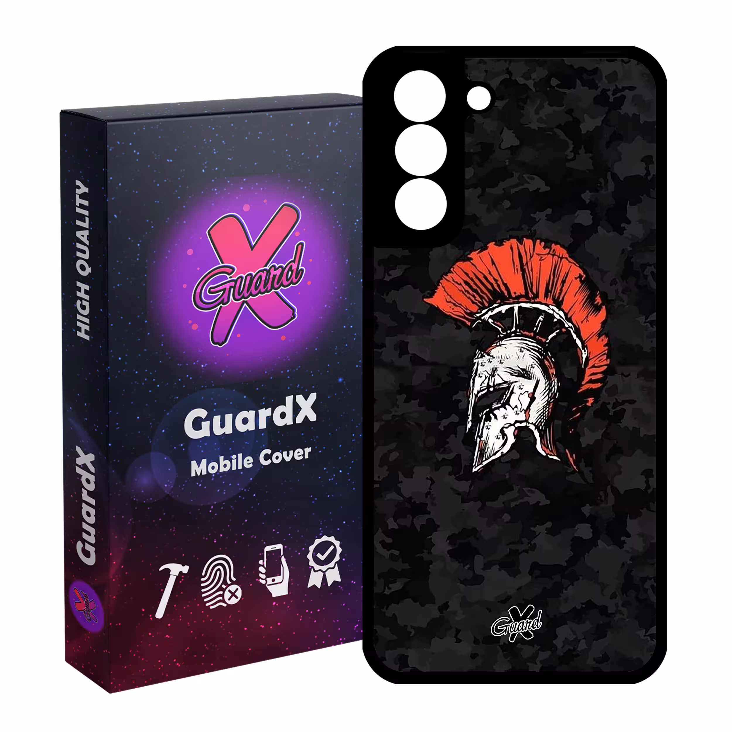 کاور گارد ایکس طرح Gladiator مدل Glass10079 مناسب برای گوشی موبایل سامسونگ Galaxy S21 FE