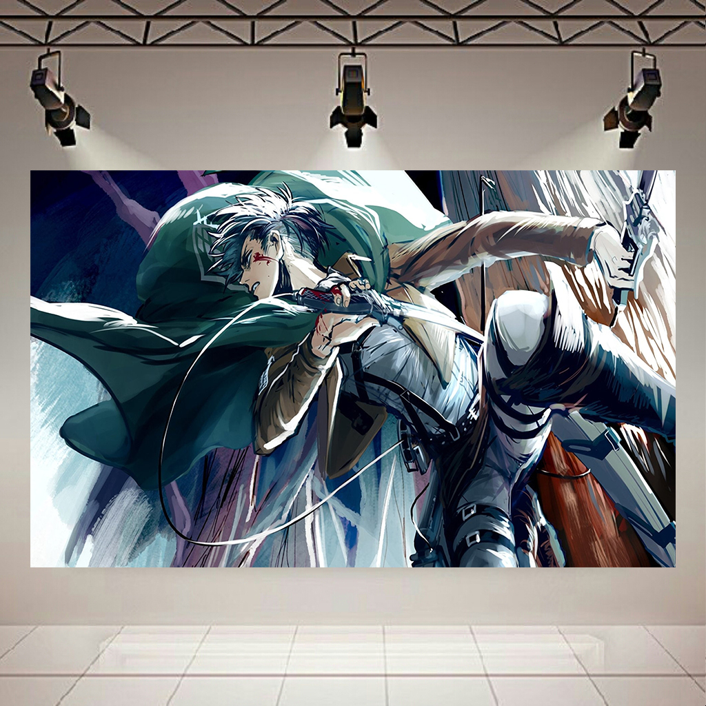 تابلو شاسی طرح انیمه مدل Attack on Titan کد AR604