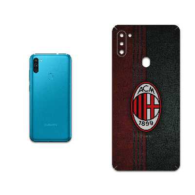 برچسب پوششی ماهوت مدل AC-Milan-FC مناسب برای گوشی موبایل سامسونگ Galaxy M11