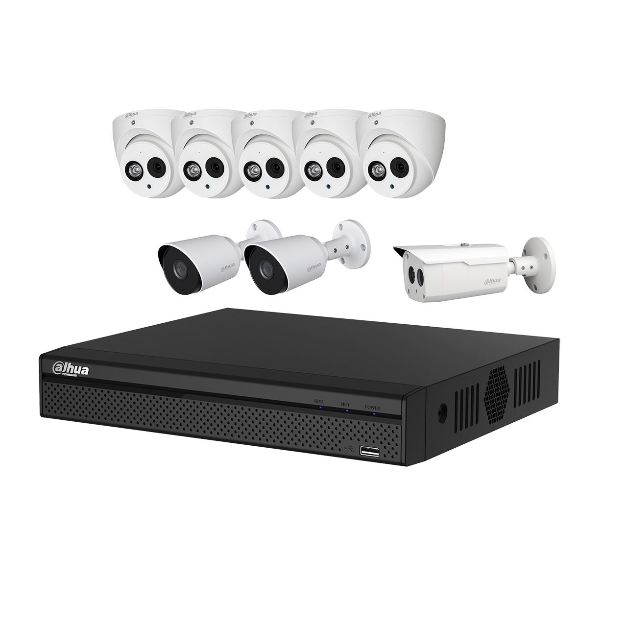 مشخصات، قیمت و خرید سیستم امنیتی داهوا مدل DACP82S5351-W