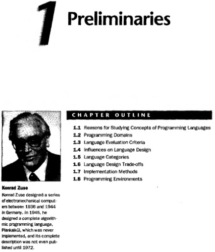خرید و دانلود نسخه کامل کتاب Concepts of programming languages