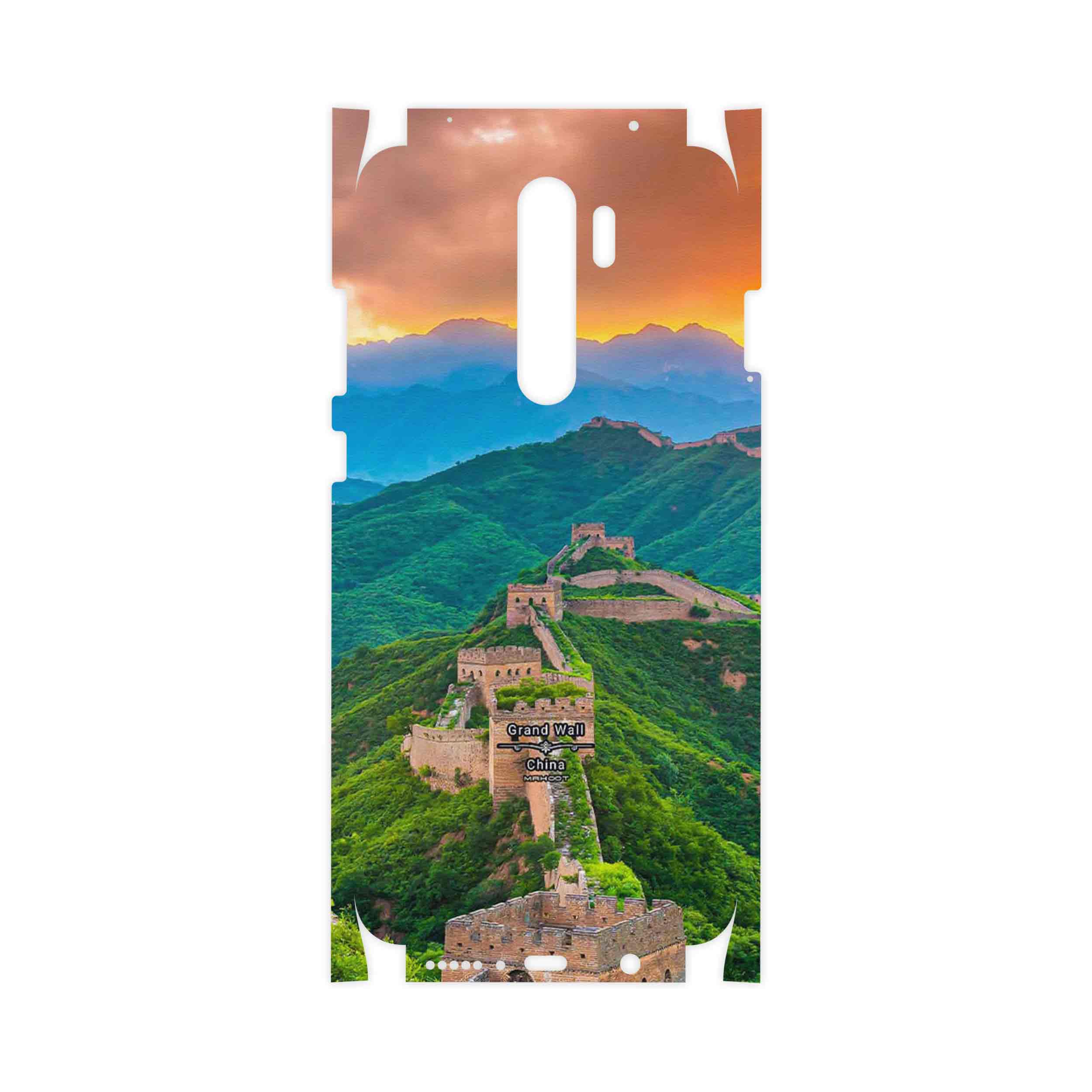 برچسب پوششی ماهوت مدل China Grand Wall-FullSkin مناسب برای گوشی موبایل شیائومی Redmi Note 8 Pro