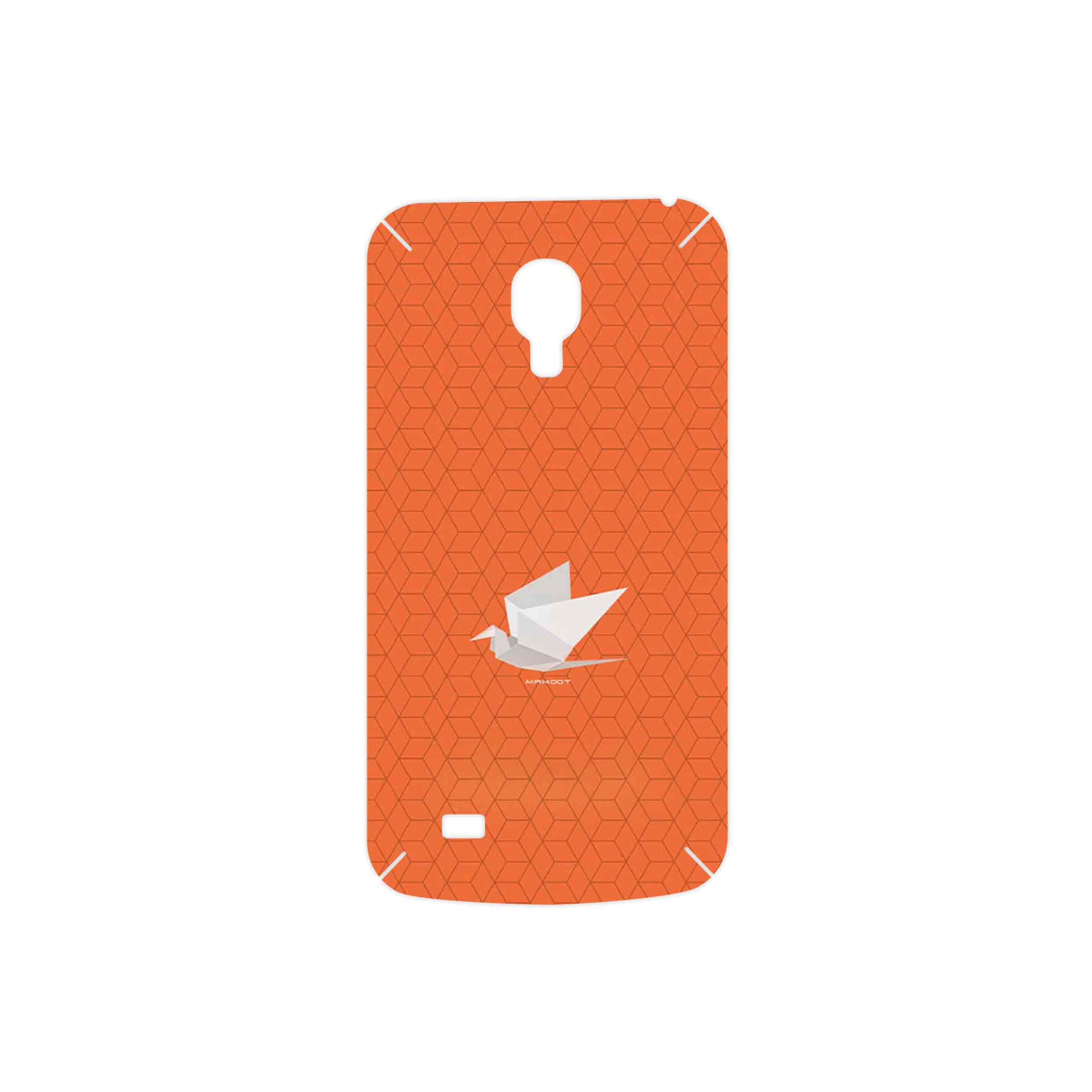 برچسب پوششی ماهوت مدل Minimalist origami bird مناسب برای گوشی موبایل سامسونگ Galaxy S4 mini