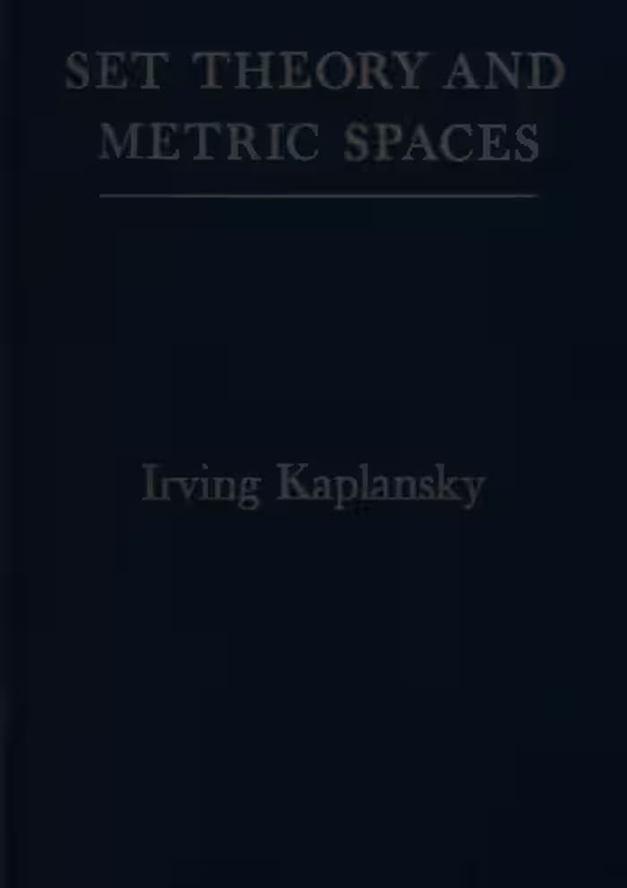 خرید و دانلود نسخه کامل کتاب Set Theory and Metric Spaces