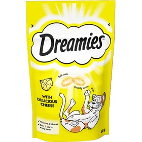 تشویقی گربه دریمیز طعم پنیری Dreamies Cat Treat With Cheese