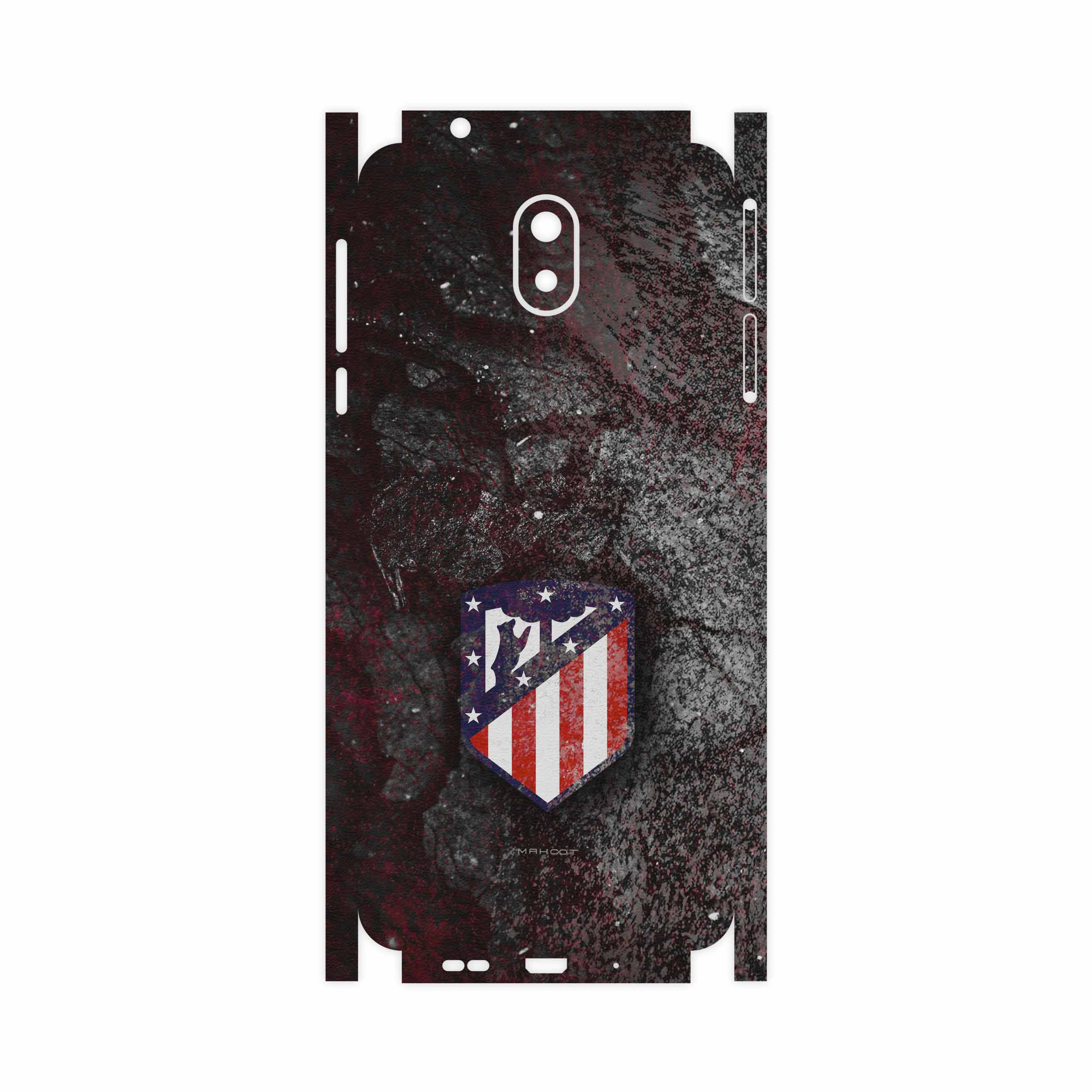 برچسب پوششی ماهوت مدل Atletico de Madrid-FullSkin مناسب برای گوشی موبایل نوکیا 3.1