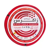 سیم برق افشان 1 در 2.5 نیرو کابل زاگرس مدل ZG125R