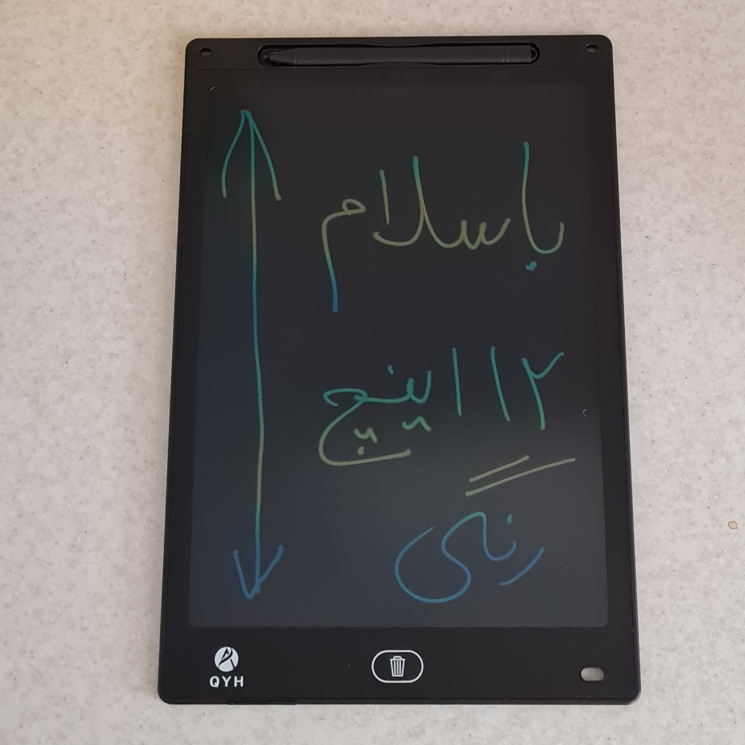 کاغذ دیجیتال رنگی نویس 12  اینچ QYH 