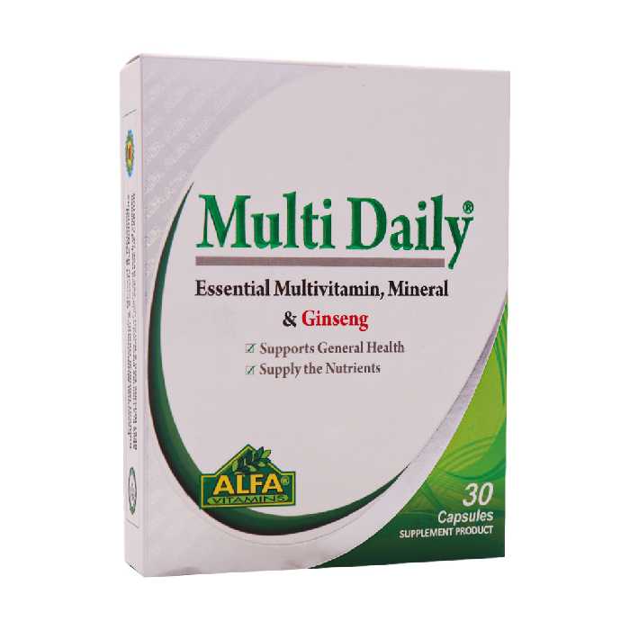 قرص مولتی دیلی الفا ویتامین آلفا ویتامین