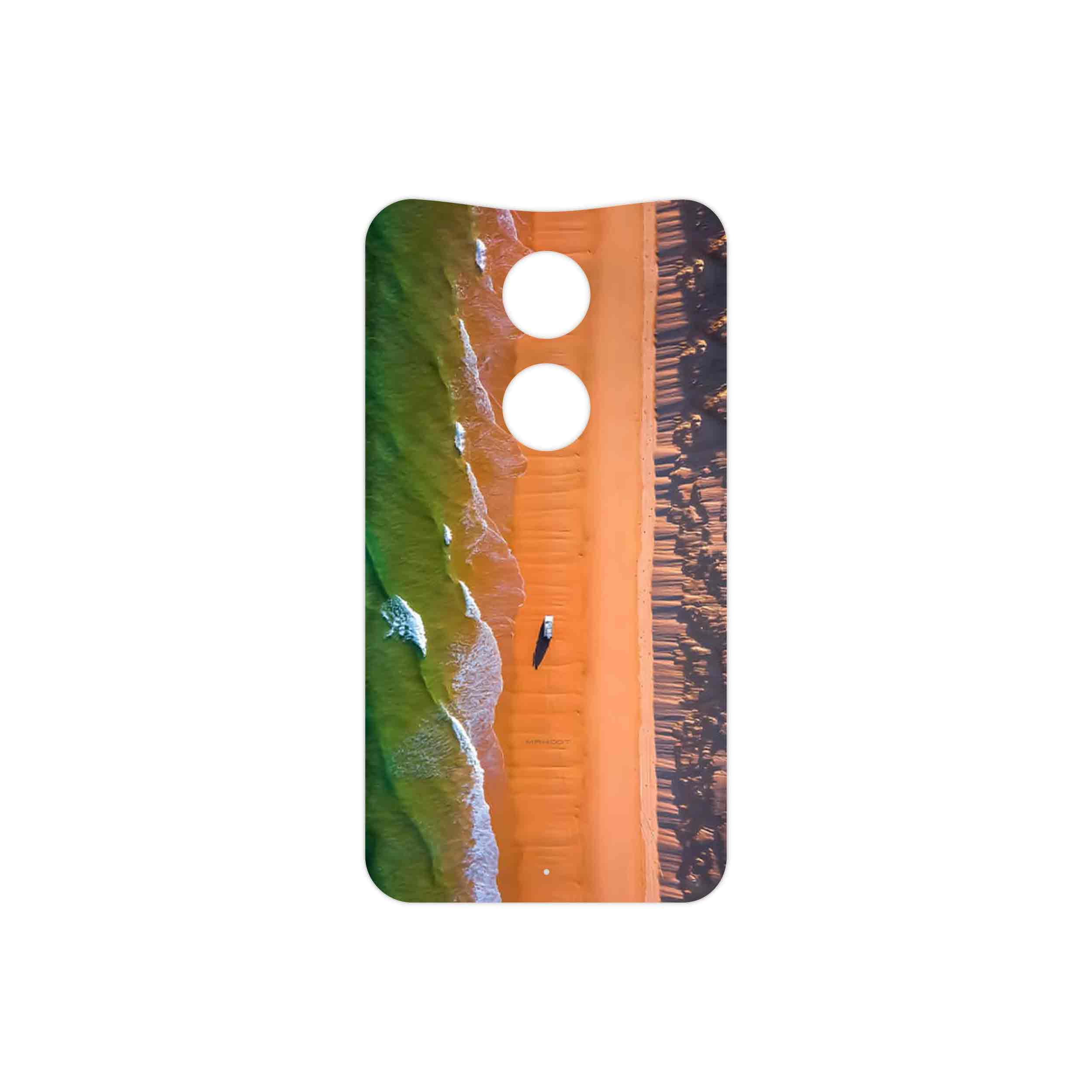 برچسب پوششی ماهوت مدل Beach and Green Sea مناسب برای گوشی موبایل موتورولا Moto X 2014