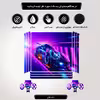 برچسب پلی استیشن ۴ مدل need for speed کد PSP-330