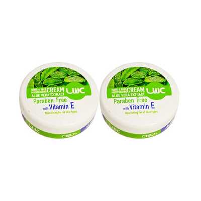 کرم مرطوب کننده عش مدل D0808 حجم 100 میلی لیتر مجموعه 2 عددی