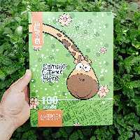 دفتر کلاسوری 100 برگ شفیعی بسته 1 عددی