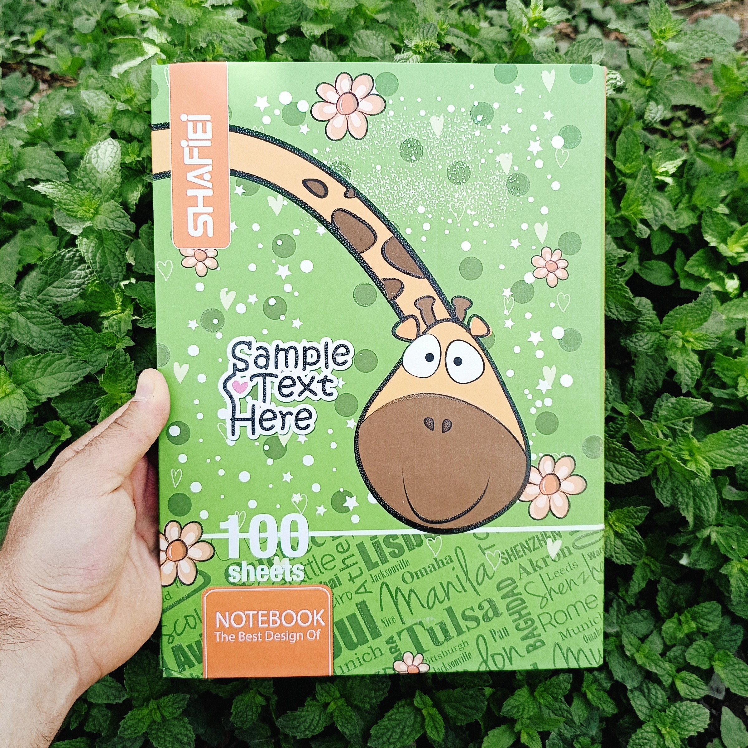 دفتر کلاسوری 100 برگ شفیعی بسته 1 عددی