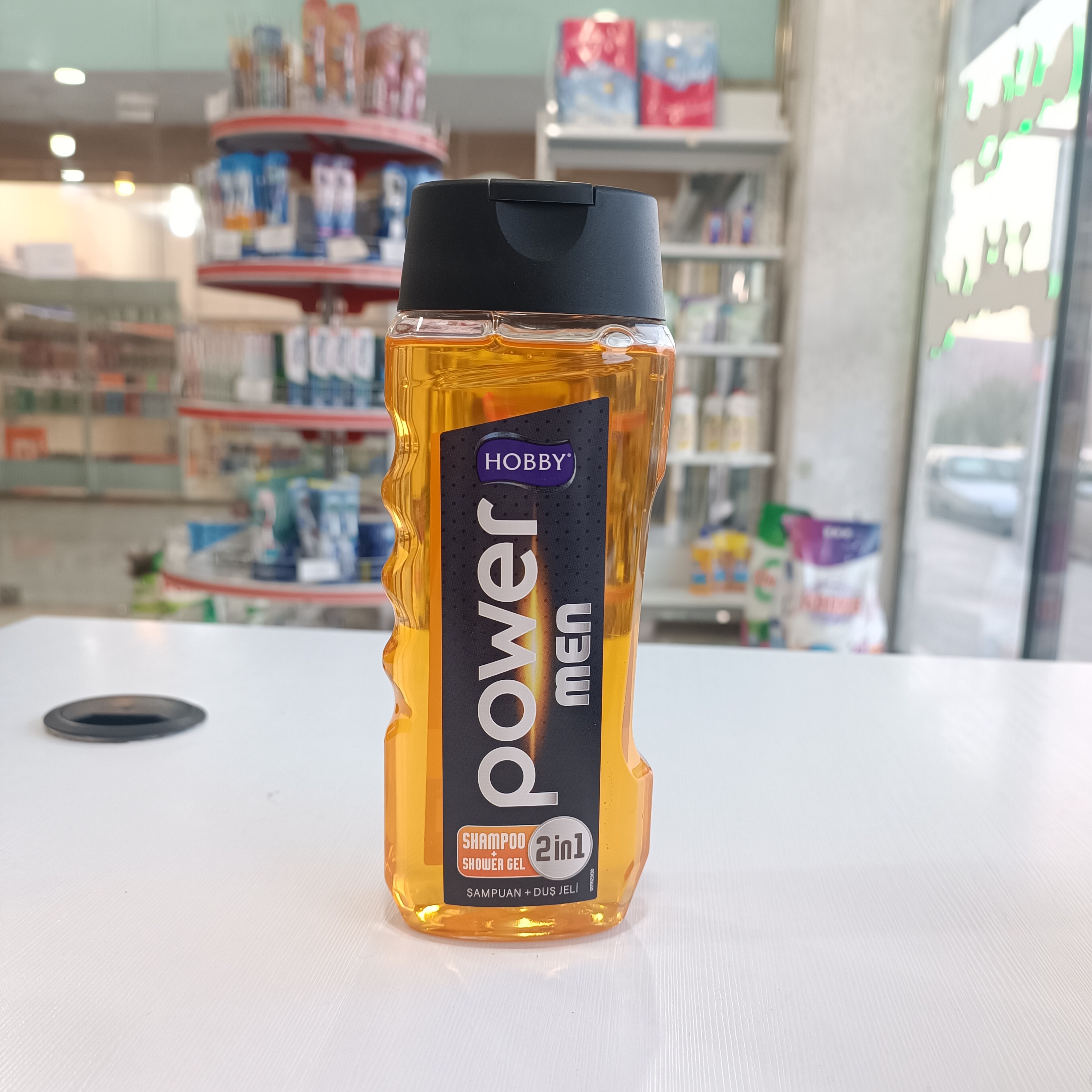 شامپو سر و بدن هوبی Power Men مدل 2 در 1 حجم 400 میل
