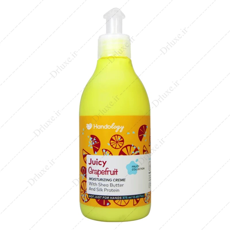 کرم مرطوب کننده دست، صورت و بدن Juicy Grapefruit هندولوژی 375 میلی لیتر - دکتر لوکس
