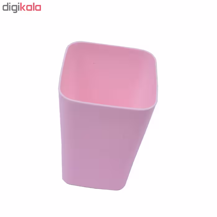 لیوان پلاستیکی مربعی متوسط جار بسته 8 عددی