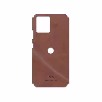 برچسب پوششی ماهوت مدل Matte-Natural-Leather مناسب برای گوشی موبایل موتورولا Edge 30 Fusion