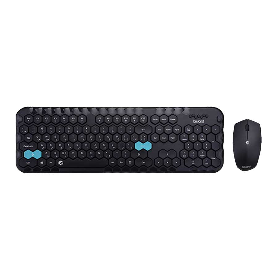 قیمت و خرید کیبورد و ماوس بیسیم بیاند مدل BMK-8301 RF | یاس ارتباط