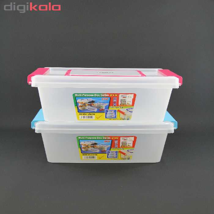 ظرف نان ممتاز پلاستیک مدل 210 ظرفیت ۷ لیتری