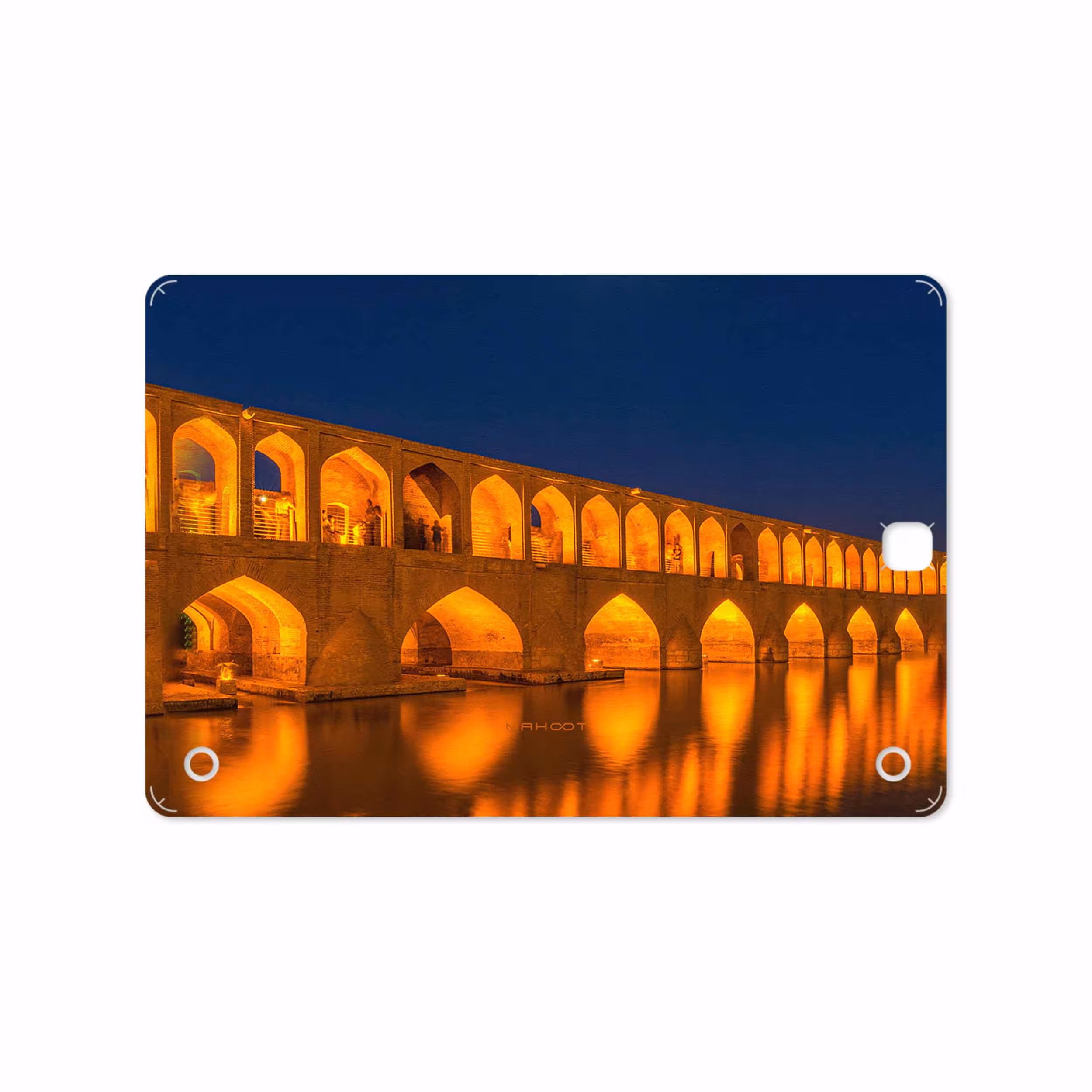برچسب پوششی ماهوت مدل Si-O-Se-Pol مناسب برای تبلت سامسونگ Galaxy Tab A 9.7 2015 T550