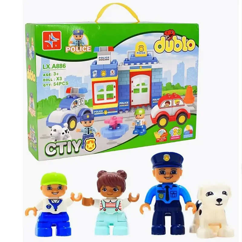 ساختنی لگو پلیس dublo مدل LX.A886