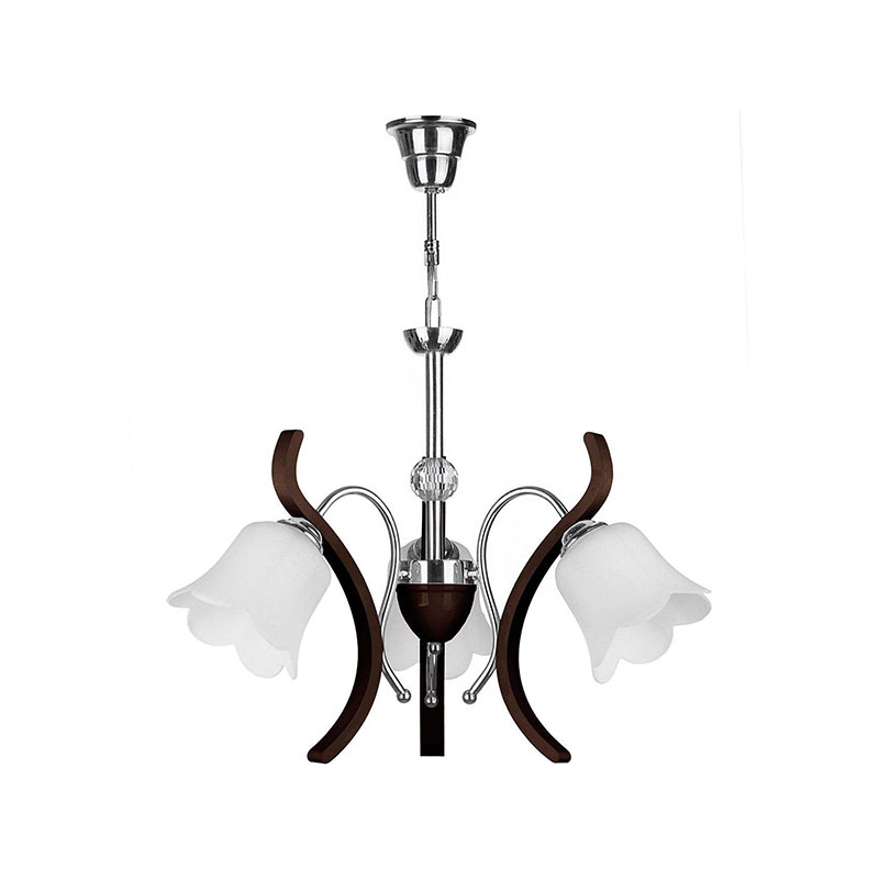 لوستر چشمه نور ۳ شعله کد ۸۸۸/۳