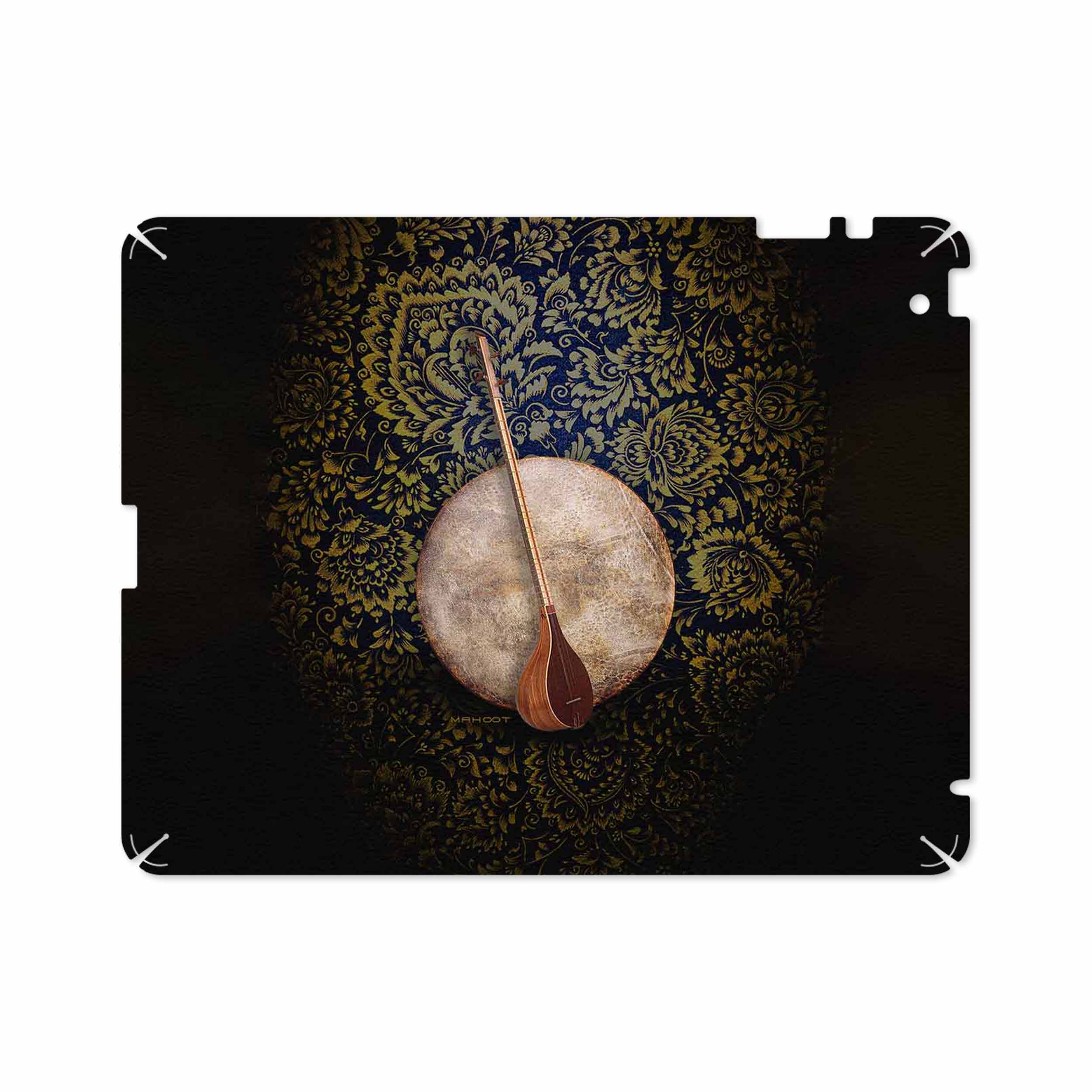 برچسب پوششی ماهوت مدل Setar-Daf-Instruments مناسب برای تبلت اپل iPad 2 2011 A1396