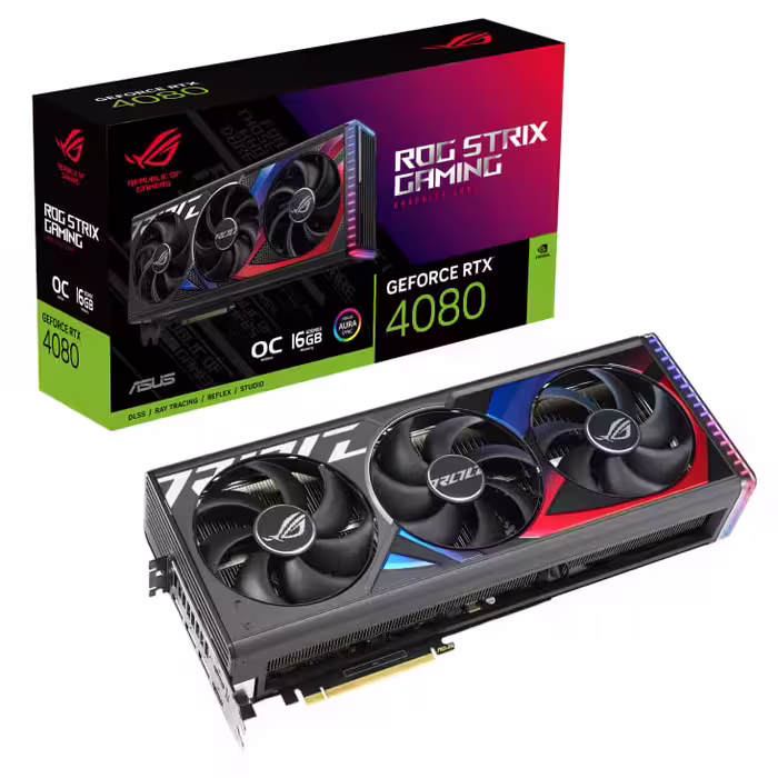 کارت گرافیک مدل RTX-4080 O16GB Rog Strix Gaming Asus ایسوس