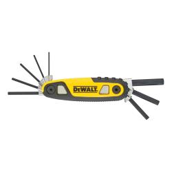 مجموعه 8 عددی آچار آلن تاشو قفل شونده دیوالت  مدل DWHT0-70263