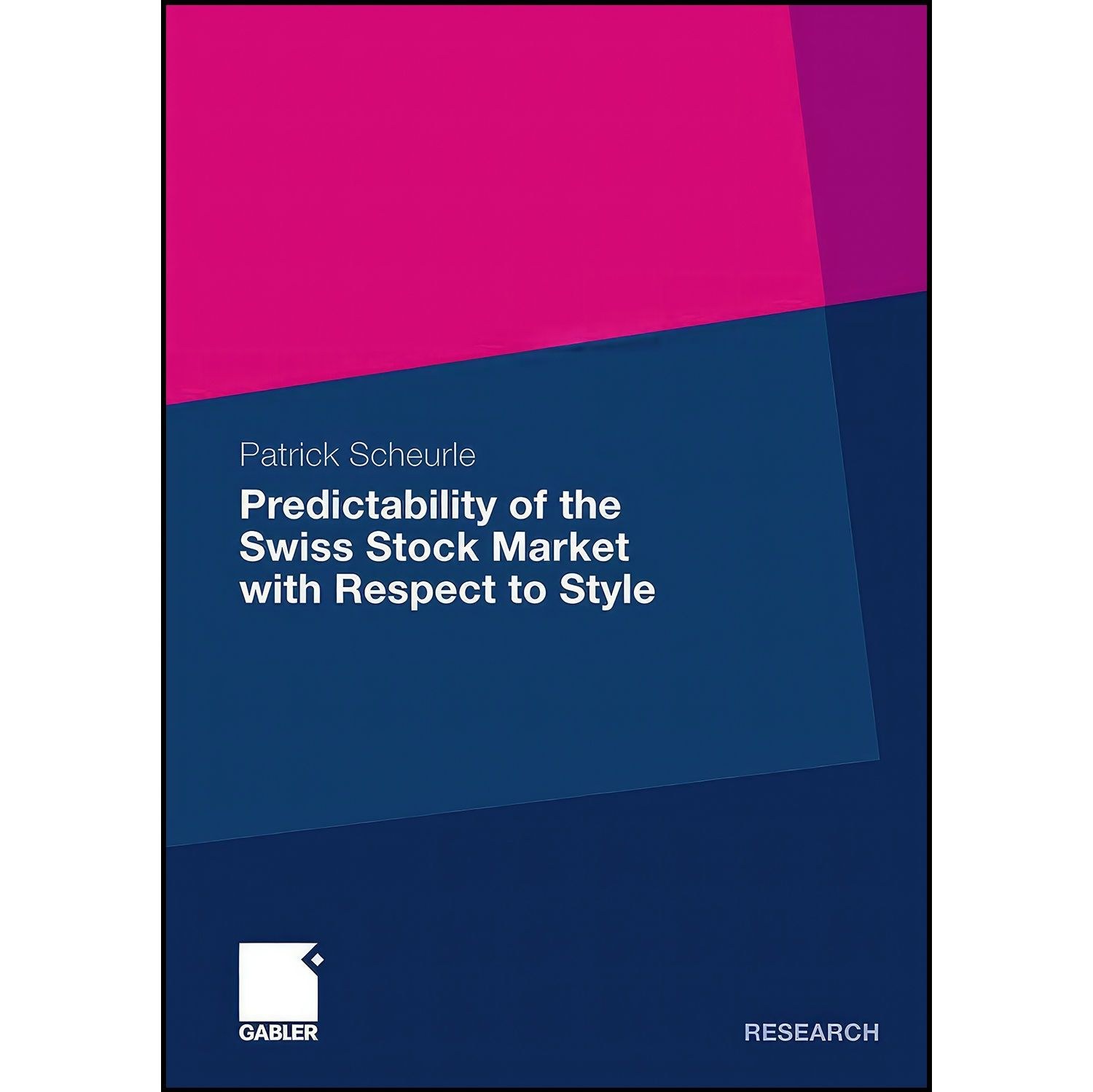 کتاب زبان اصلی Predictability of the Swiss Stock Market with Respect to Style
